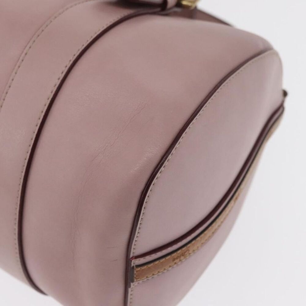 Chloe Vintage Handbag Leather Pink Leather Handbag (Pre-Owned) - Picture 9 of 16